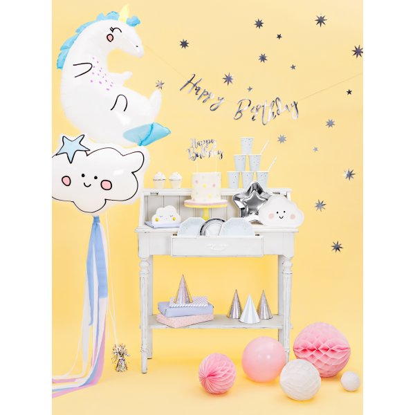 Papptallrikar - Stjärna - Silver - 6-pack Papptallrikar - Stjärna - Silver - 6-pack