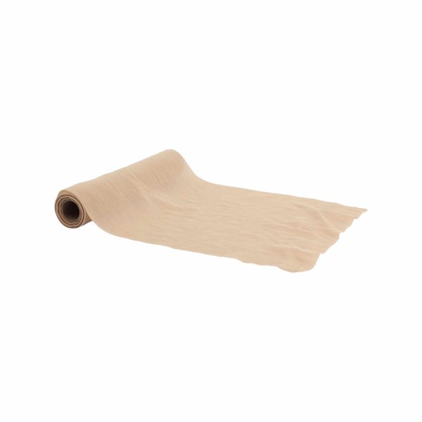 Bordsl�pare i tyg - Brun - 28 cm x 5 m