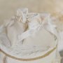 Dekorationsrosetter - Creme - 4-pack
