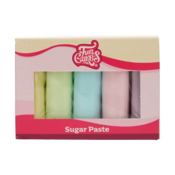 Sockerpasta, Sugarpaste Pastell Mix