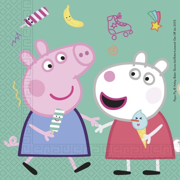 Peppa Pig, Greta Gris Servett – Fyndhörnan