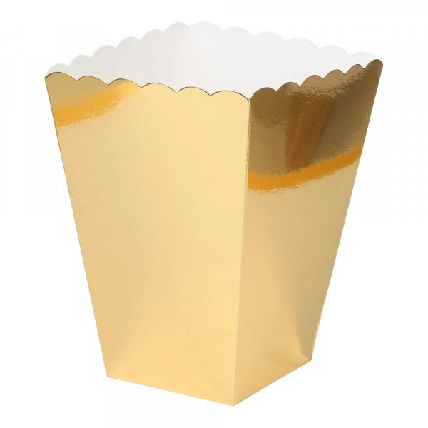 Popcornb�gare - Guld - 6-pack