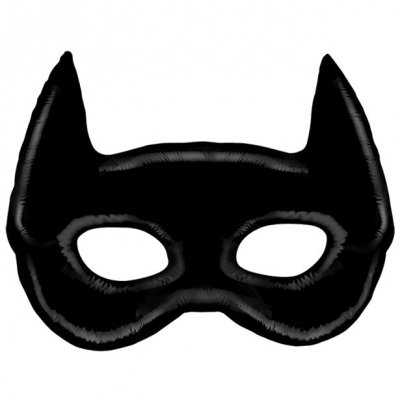 Folieballong - Bat mask