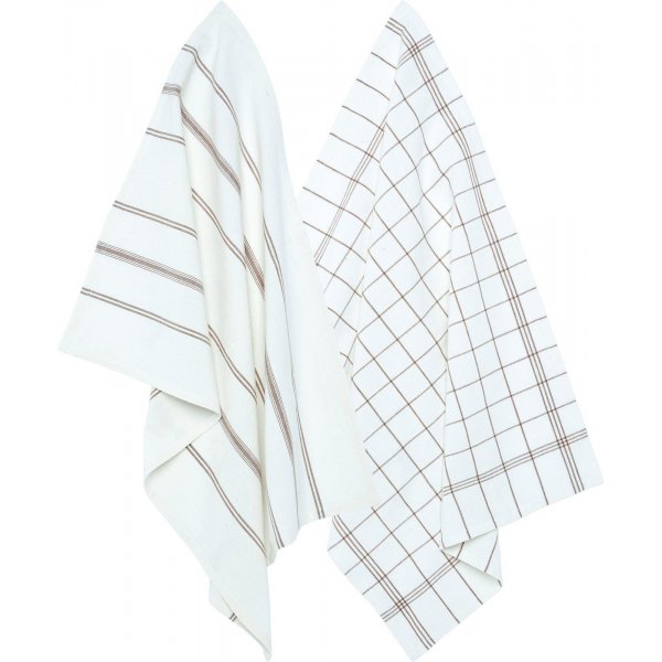 Erin kkshandduk 2-pack 50 x 70 cm - Nougat