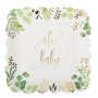 Papptallrikar - Baby Shower - 8-pack