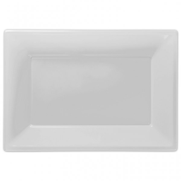 Serveringsfat - Vita - 3-pack