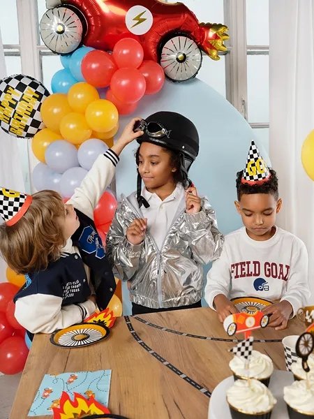 Cake Picks - Racing - 4-pack