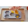 Silikonform - Sexkantig - Decora - � 8 cm
