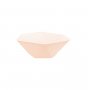 Sk�lar aprikos Hexagon, Vert Decor