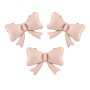 Folieballong - Rosetter - Ljusrosa - 3-pack