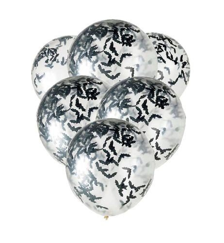 Konfettiballonger - Fladdermöss - 5-pack Konfettiballonger - Fladdermöss - 5-pack