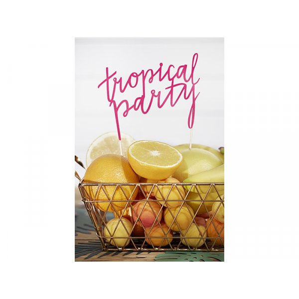 Trtdekoration - Tropical Party - Aloha