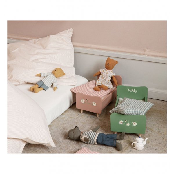 Säng - Dusty Green - Teddy Pappa Säng - Dusty Green - Teddy Pappa