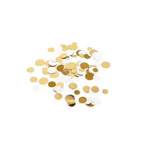Konfetti - Creme - 2,5 cm