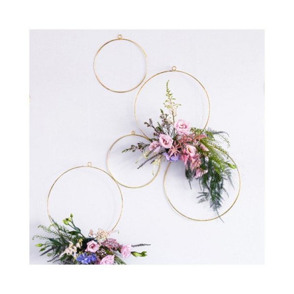 Metallring Guld 2-pack