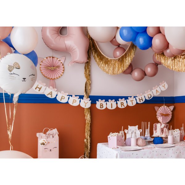 Kattbanner - \\\"HAPPY BIRTHDAY\\\" Kattbanner - \\\"HAPPY BIRTHDAY\\\"