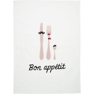 Bon appetit kkshand 50 x 70 cm - Rosa