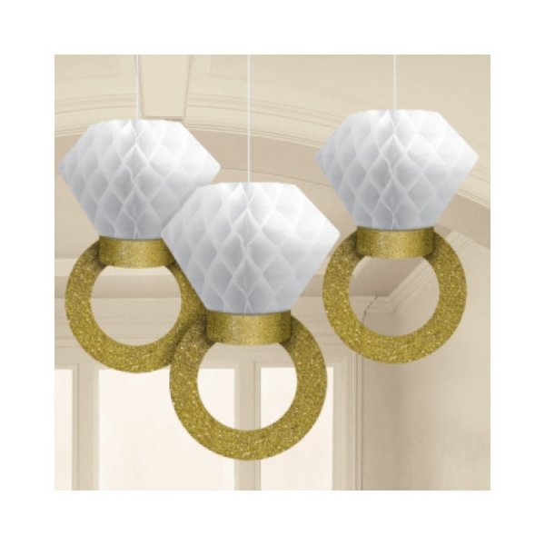 Honeycombs - Ringar, 3-pack