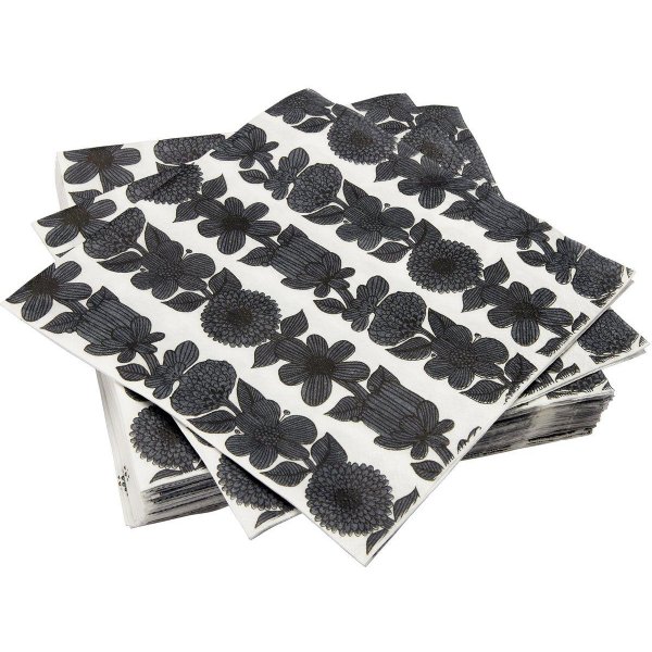 Aster pappersservett 25-pack - Bl