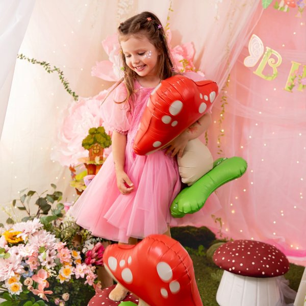 Folieballong - Fairy / �lva - Svamp - 55x39 cm