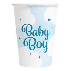 Pappmuggar - Baby Boy - 8-pack