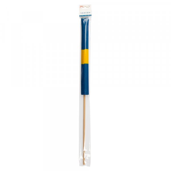 Tygflagga med svenska flaggan Tygflagga med svenska flaggan