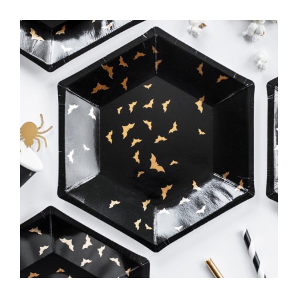 Pappersassietter Fladderm�ss Guld