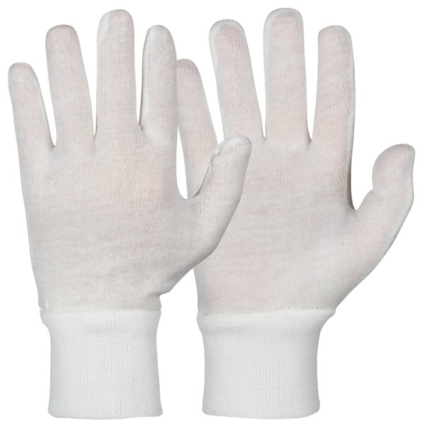 Bomullshandskar f�r pralinhantering - Medium storlek 8
