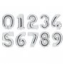 Sifferballonger Silver, 86 cm