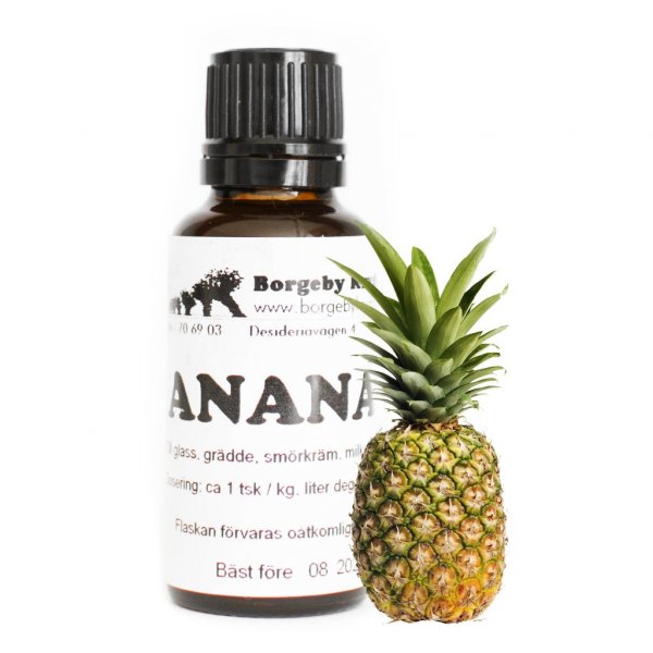 Arom - Borgeby kryddgrd - Ananas - 25 ml