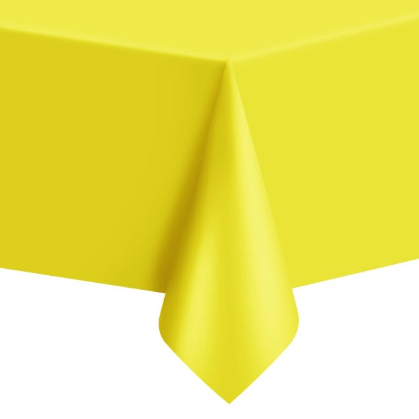 Bordsduk gul, 137cm x 274cm