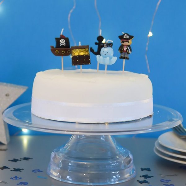 Tårtljus - Pirate - 5-pack Tårtljus - Pirate - 5-pack