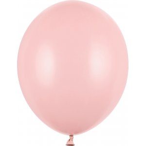 Miniballonger Enfärgade - Premium 12 cm - Ljusrosa - 10-pack