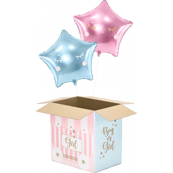 Ballonglåda - Boy or Girl Ballonglåda - Boy or Girl