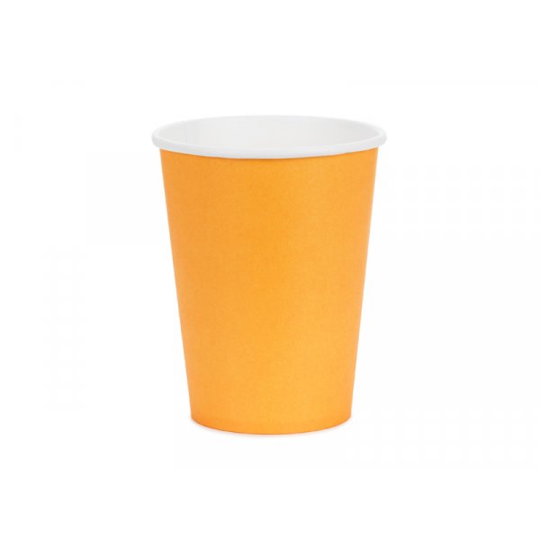 Pappmugg - Ljusorange - 250ml
