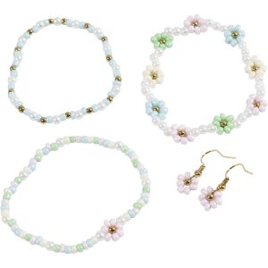 Kit f�r smyckestillverkning - Armband  + �rh�nge