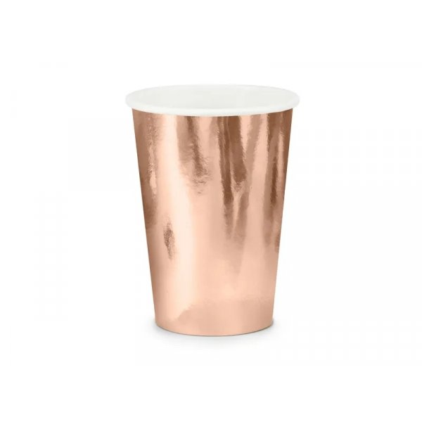 Pappmuggar, ros�guld