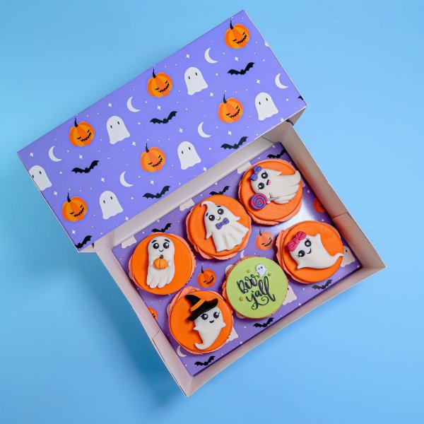 Cupcakebox Fright Night för 12 cupcakes - 2-pack Cupcakebox Fright Night för 12 cupcakes - 2-pack