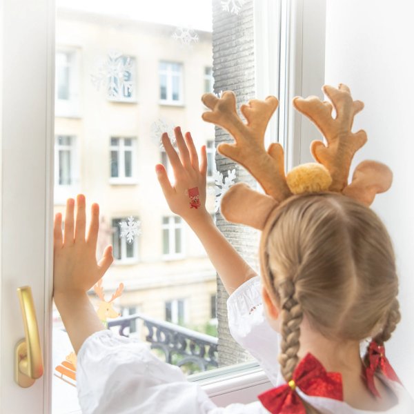 Fönsterstickers - Snöflingor - 120 st Fönsterstickers - Snöflingor - 120 st