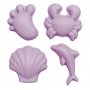 Sandformar - Scrunch - Lavendel - 4-pack