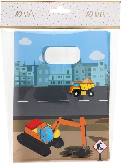 Godispåse - Under construction - 10-pack Godispåse - Under construction - 10-pack