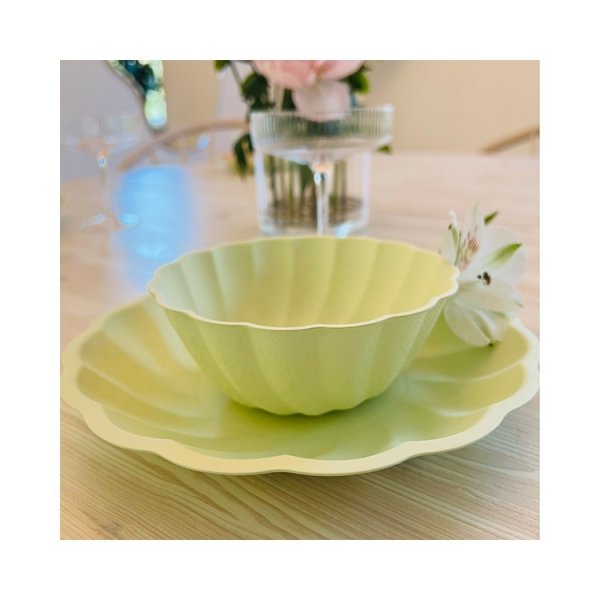 Sk�lar Gr�n Rund, Vert Decor