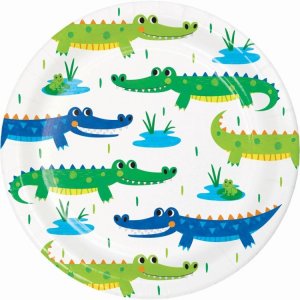 Pappersassietter Alligator