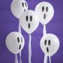 Ballonger - Spken med serpentin - 10 st