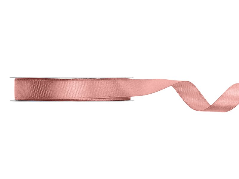 Satinband - Dusty Rose - (Bredd: 12 mm) - 25 meter - Satinband, Band & Snören till bröllop