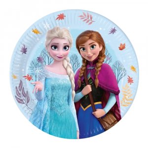 Papptallrikar - Frozen 2 - 8-pack - 23 cm
