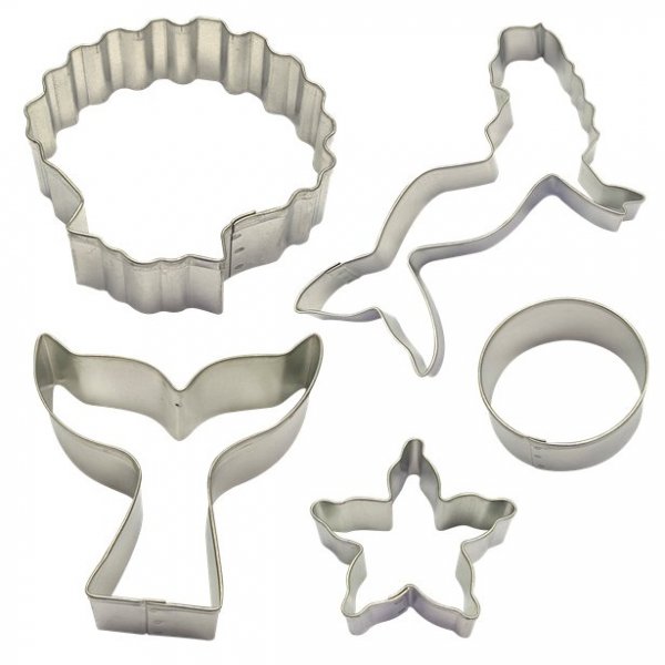 Utstickare - Kit - Mermaid - 5-pack
