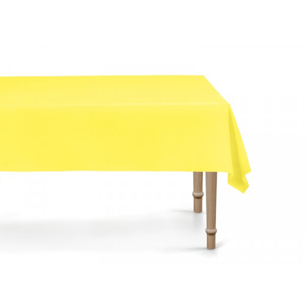 Bordsduk - Gul - 137x183 cm
