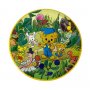 Papptallrik 23cm, Bamse Natur, 8 pack