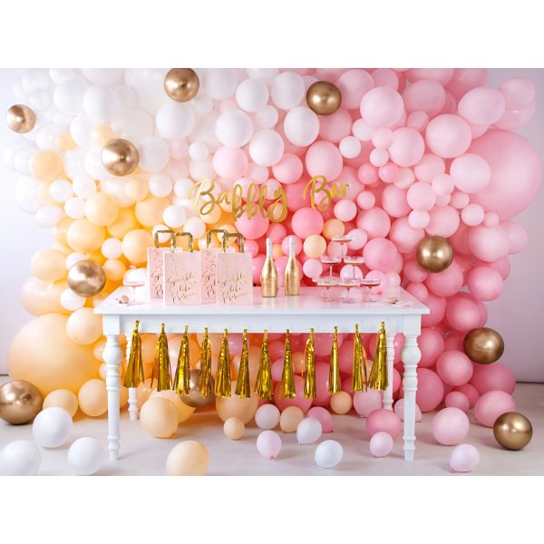 Pastellballonger - Premium 27 cm - Vita - 100-pack Pastellballonger - Premium 27 cm - Vita - 100-pack